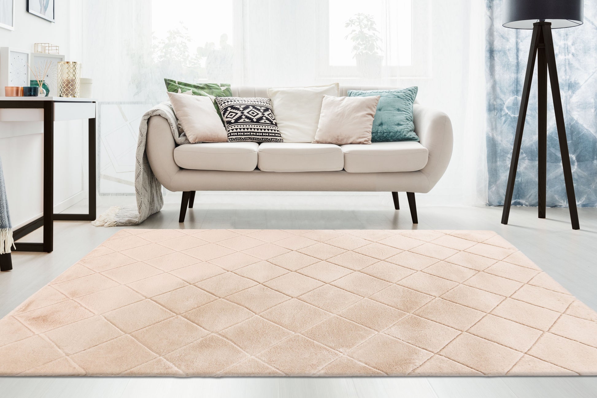 Lalee Impulse Teppich Hochflor Beige